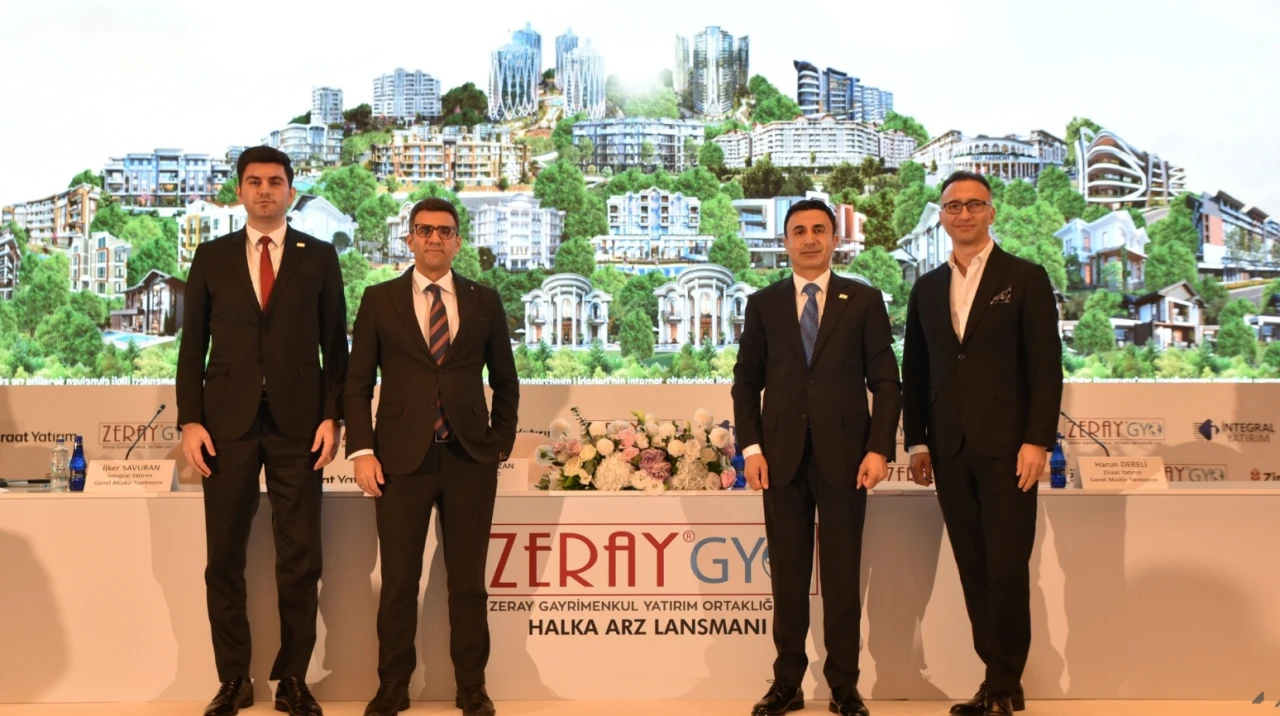 Zeray GYO halka arz oluyor: Hedef 2 milyar 38 milyon TL’lik büyüklük