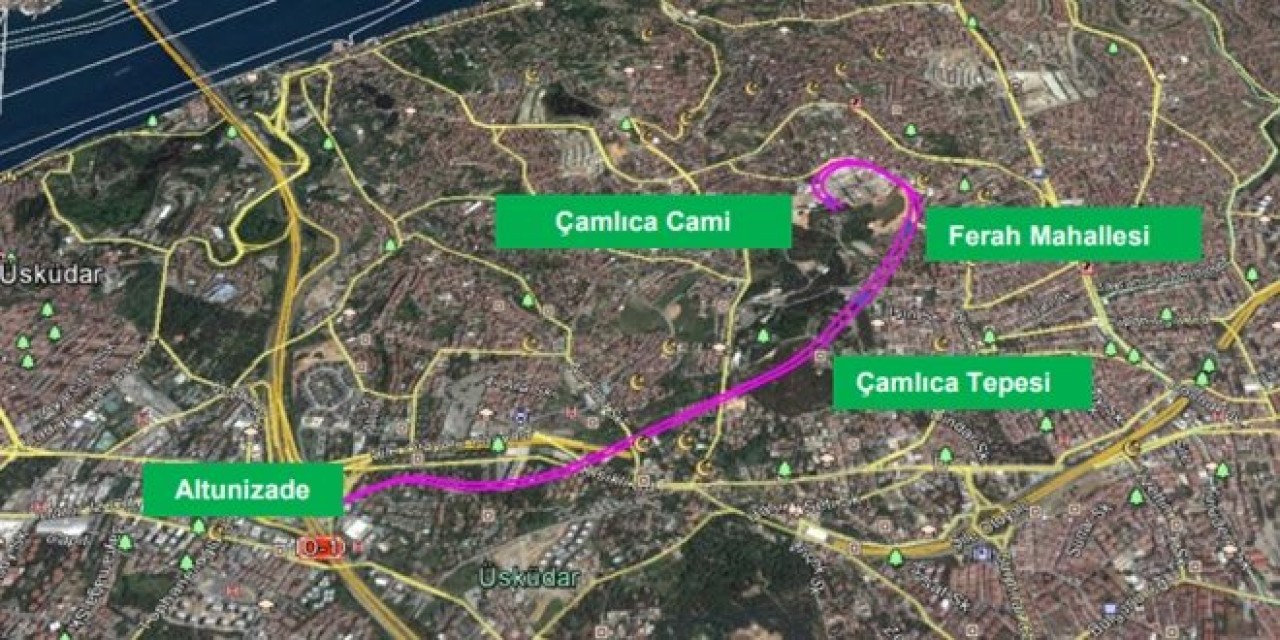 Altunizade Çamlıca Metro Hattı İçin Düğmeye Basıldı