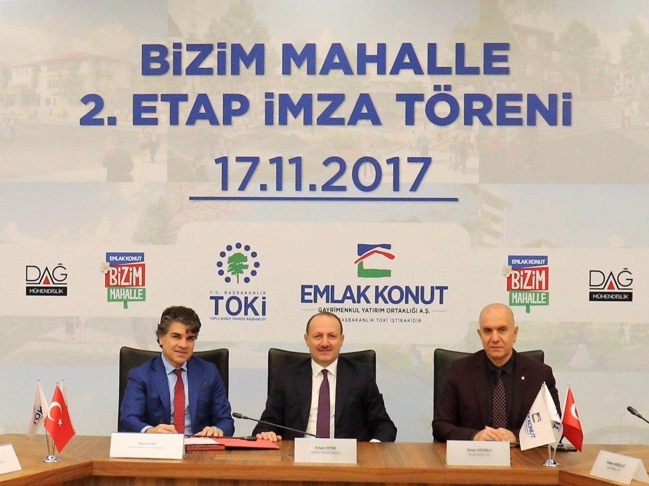 Bizim Mahalle 2. Etap Arsası İçin İmzalar Atıldı