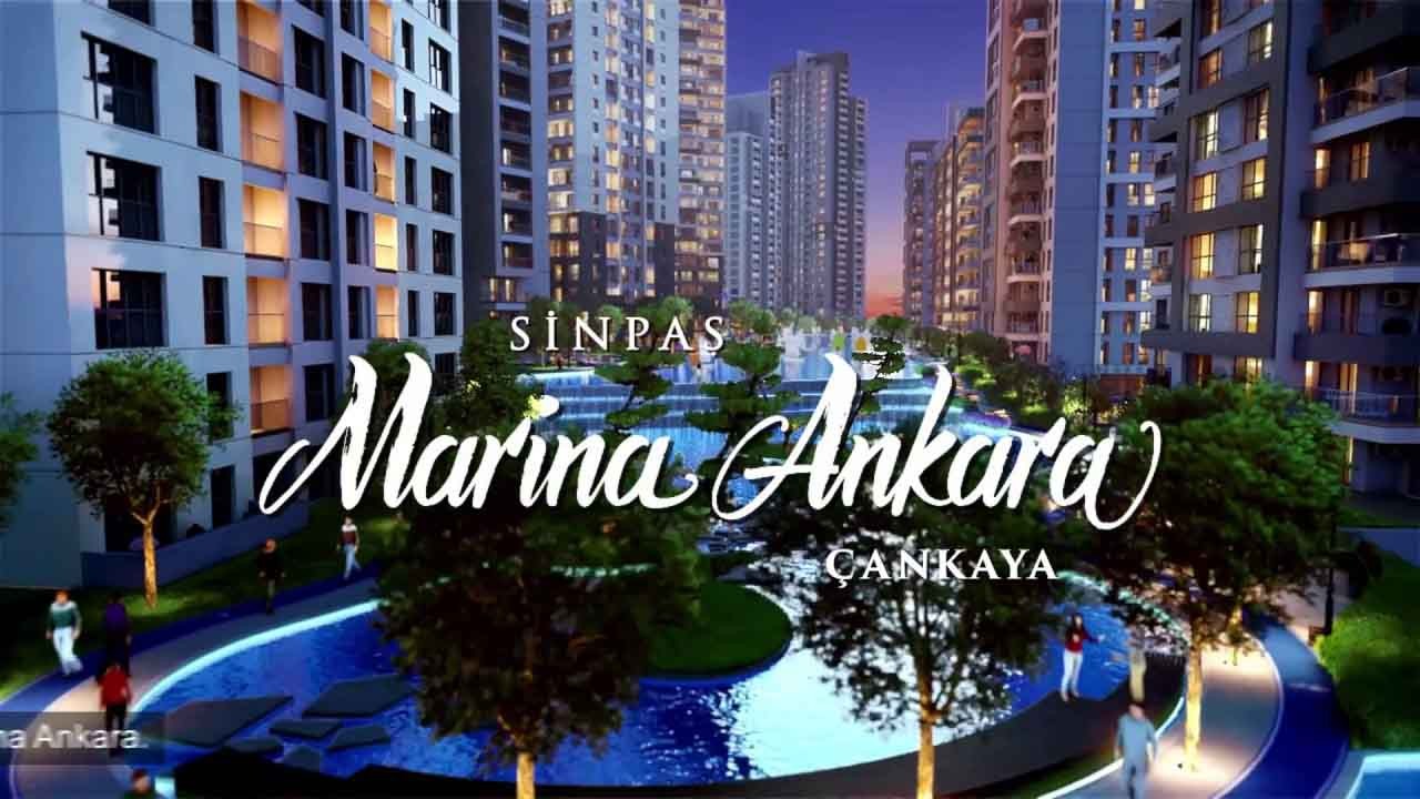 Marina Ankara'da 10 bin TL peşinatla ev sahibi olma fırsatı