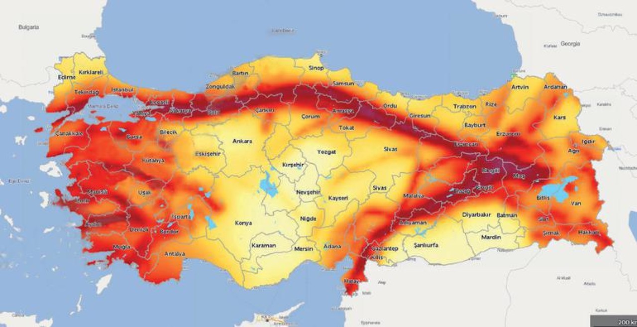 Türkiye'nin Deprem Haritası Yenilendi