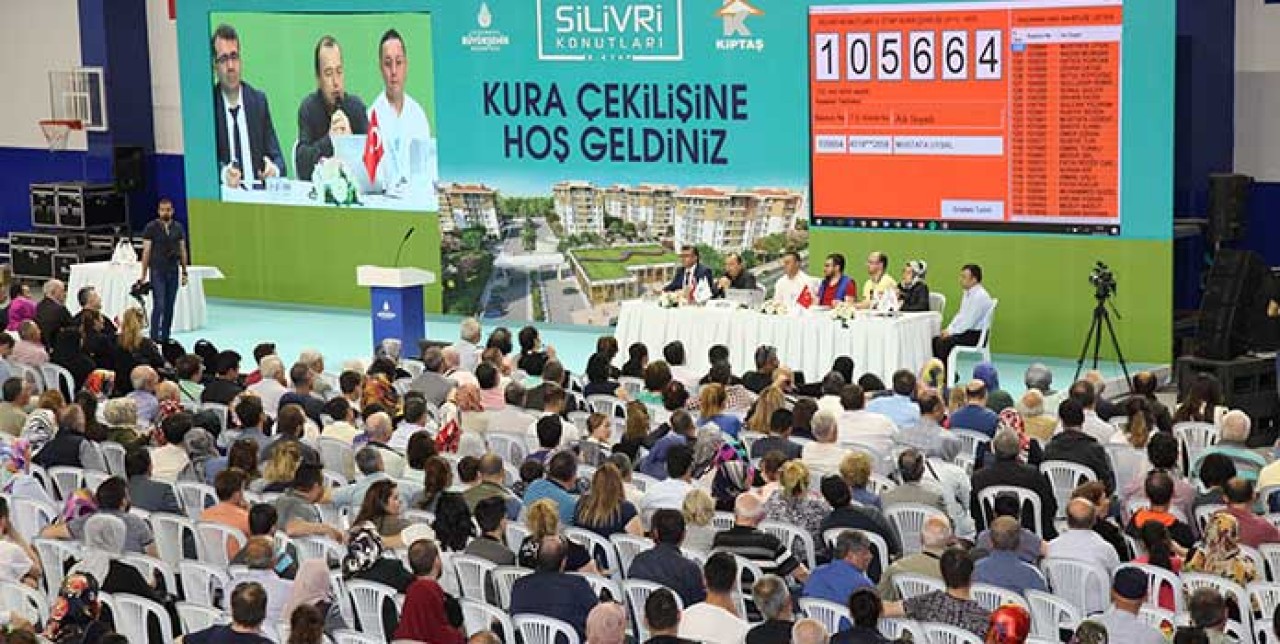 KİPTAŞ Silivri Konutları'nda Kuralar Çekildi