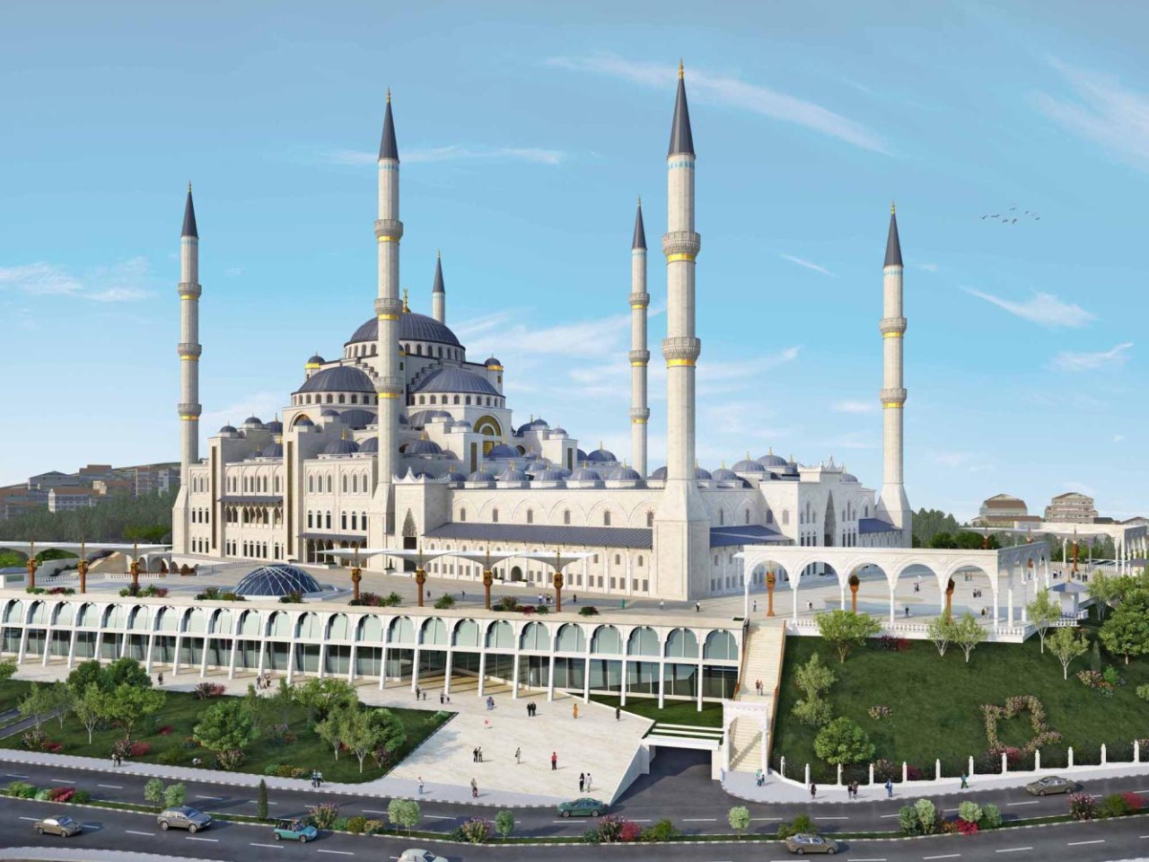 Çamlıca Camii'nde Sona Gelindi