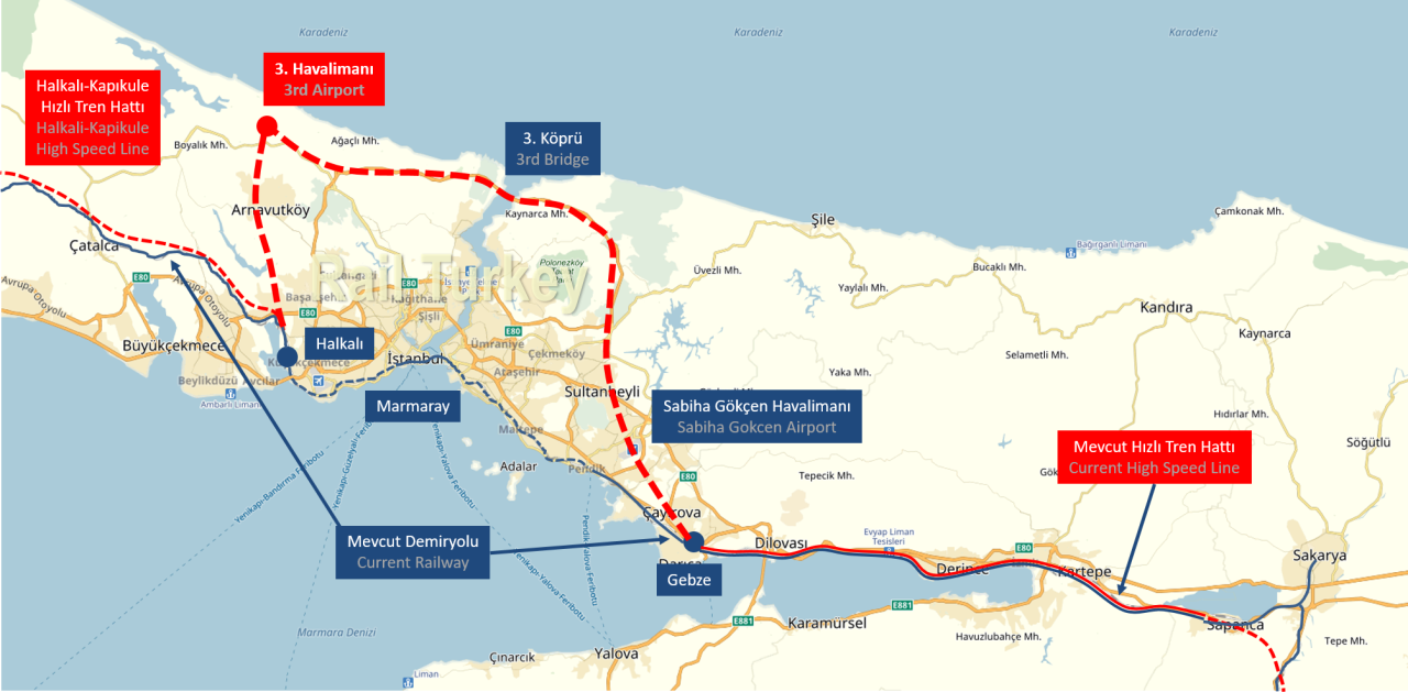 Halkalı-Gebze Marmaray Hattı ile O İlçenin Kaderi Değişecek