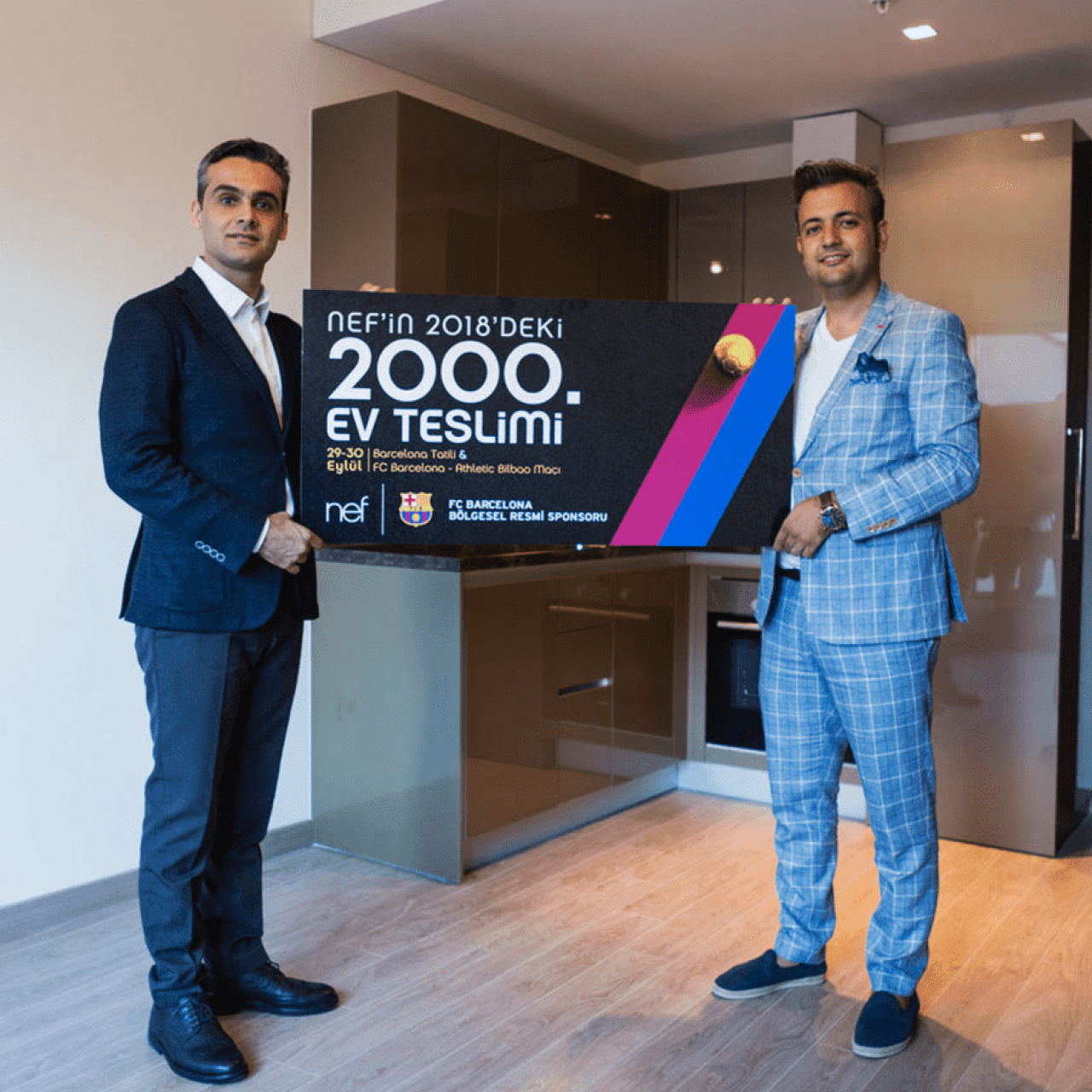 Nef'ten Bu Yıl 2.000’inci Konut Teslimi