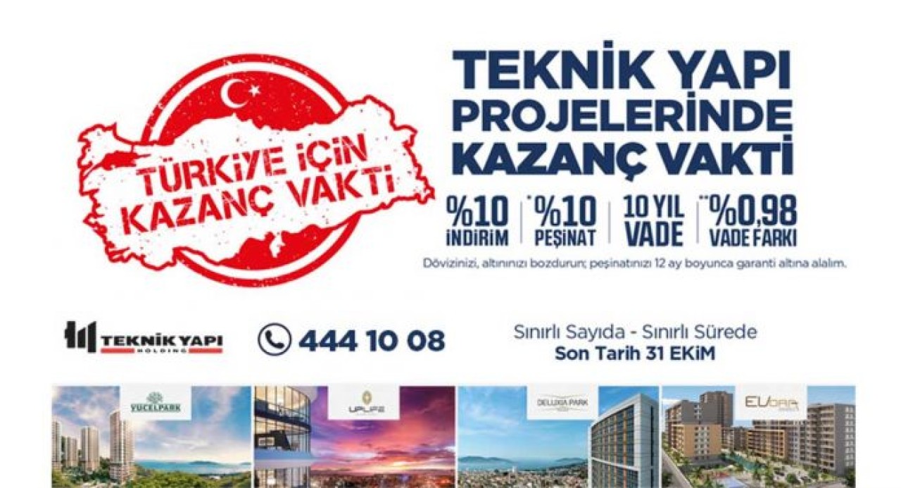 Teknik Yapı'da Kazanç Vakti...