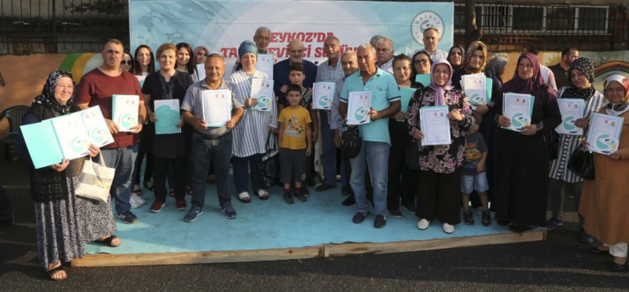 Tokatköy Mahallesi’nde Tapu Heyecanı