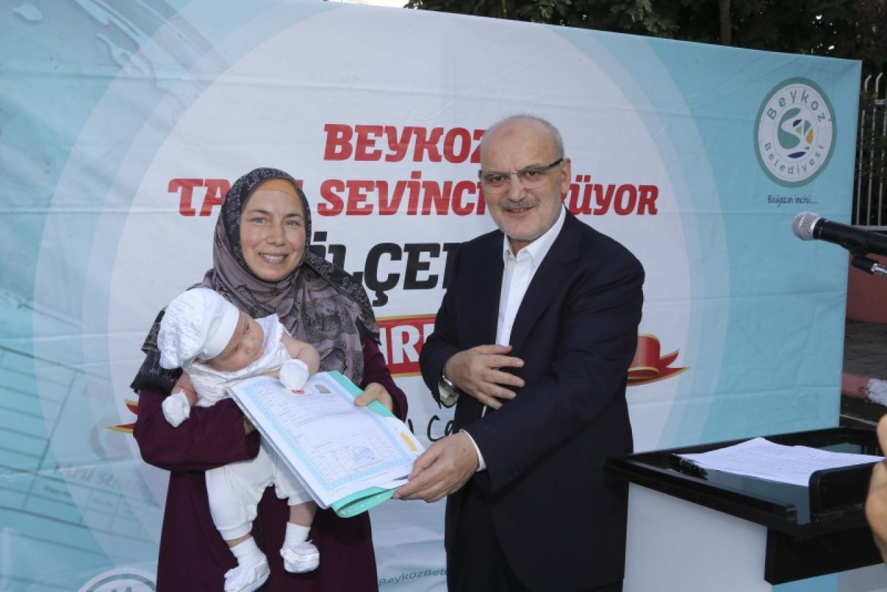 Beykoz Çavuşbaşı Mahallesi'nde Tapu Heyecanı