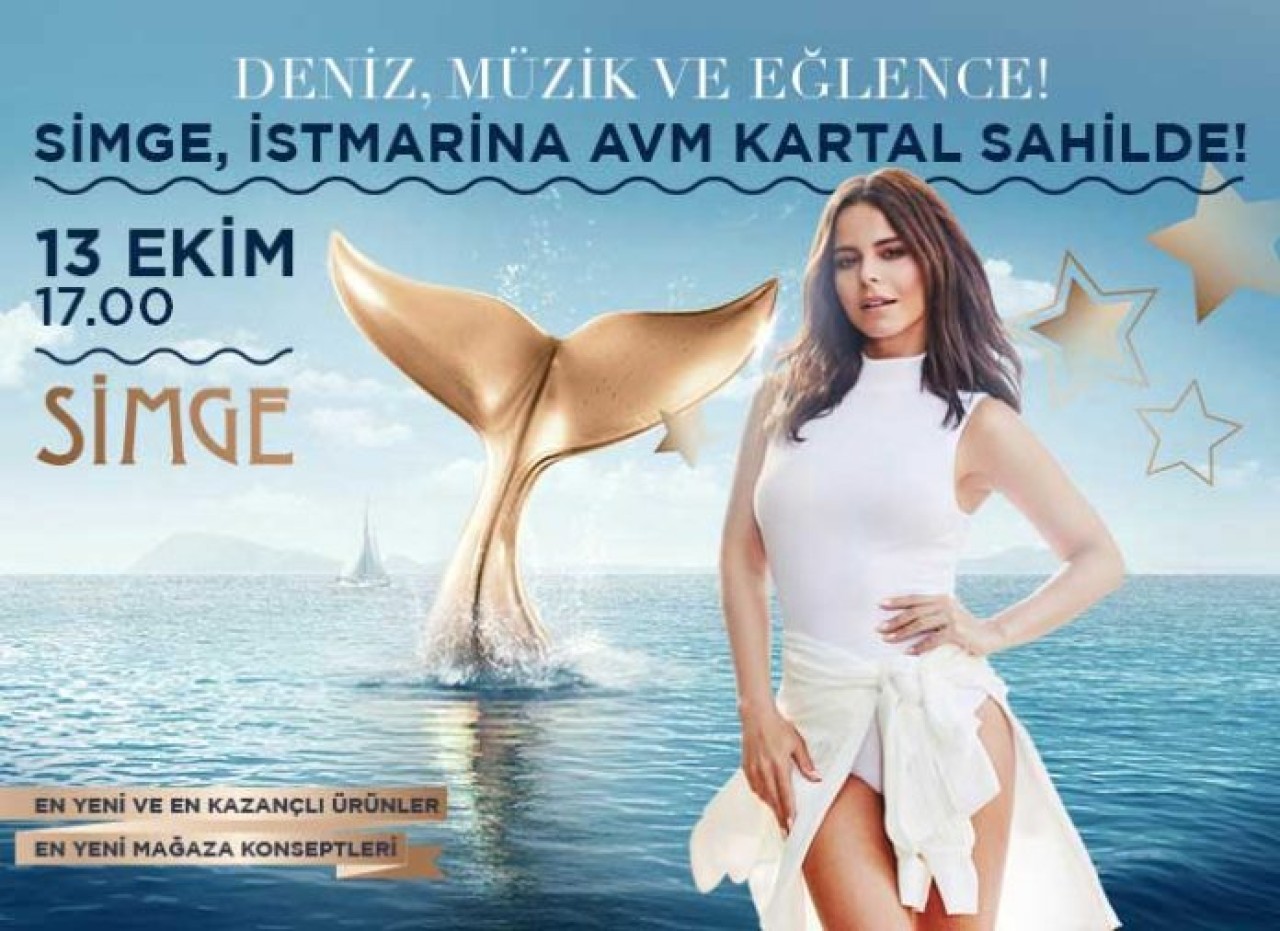 İstmarina AVM'de Simge Sağın Konseri...