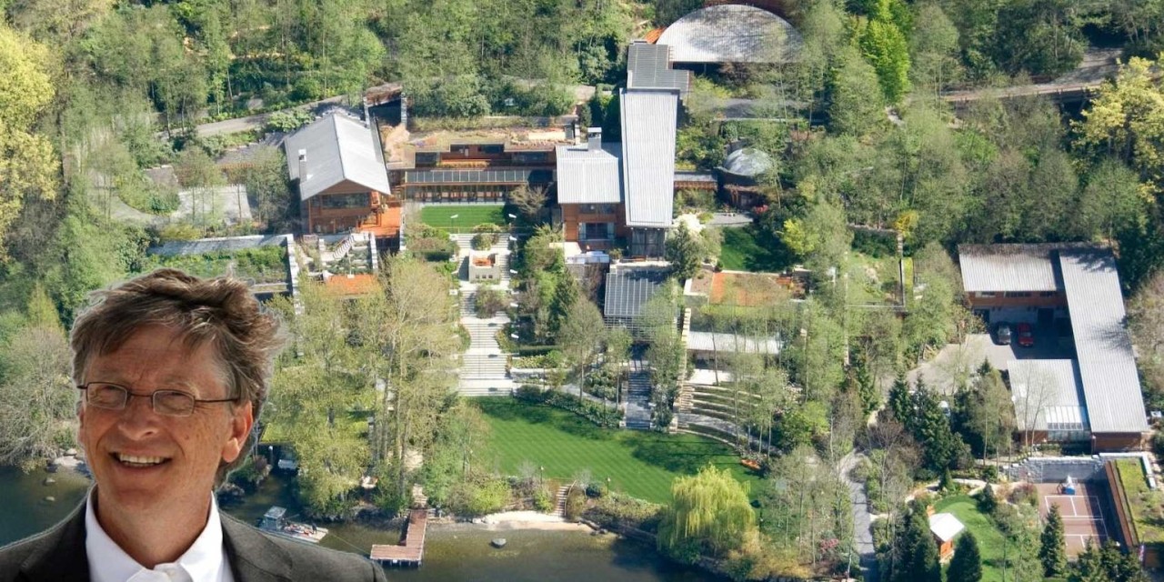 İşte Bill Gates’in 63,2 Milyon Dolarlık Evi