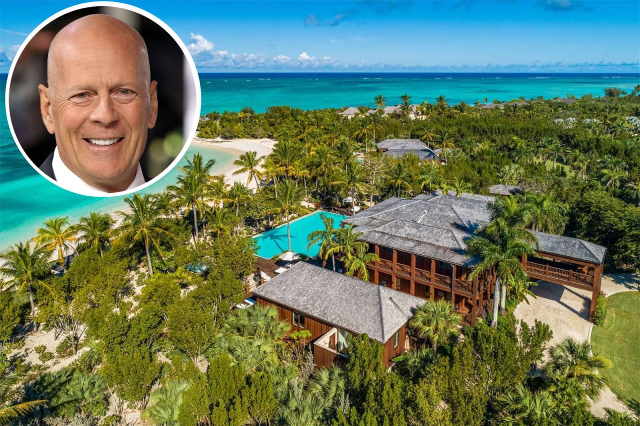 Bruce Willis Caicos'taki Malikanesini Satıyor