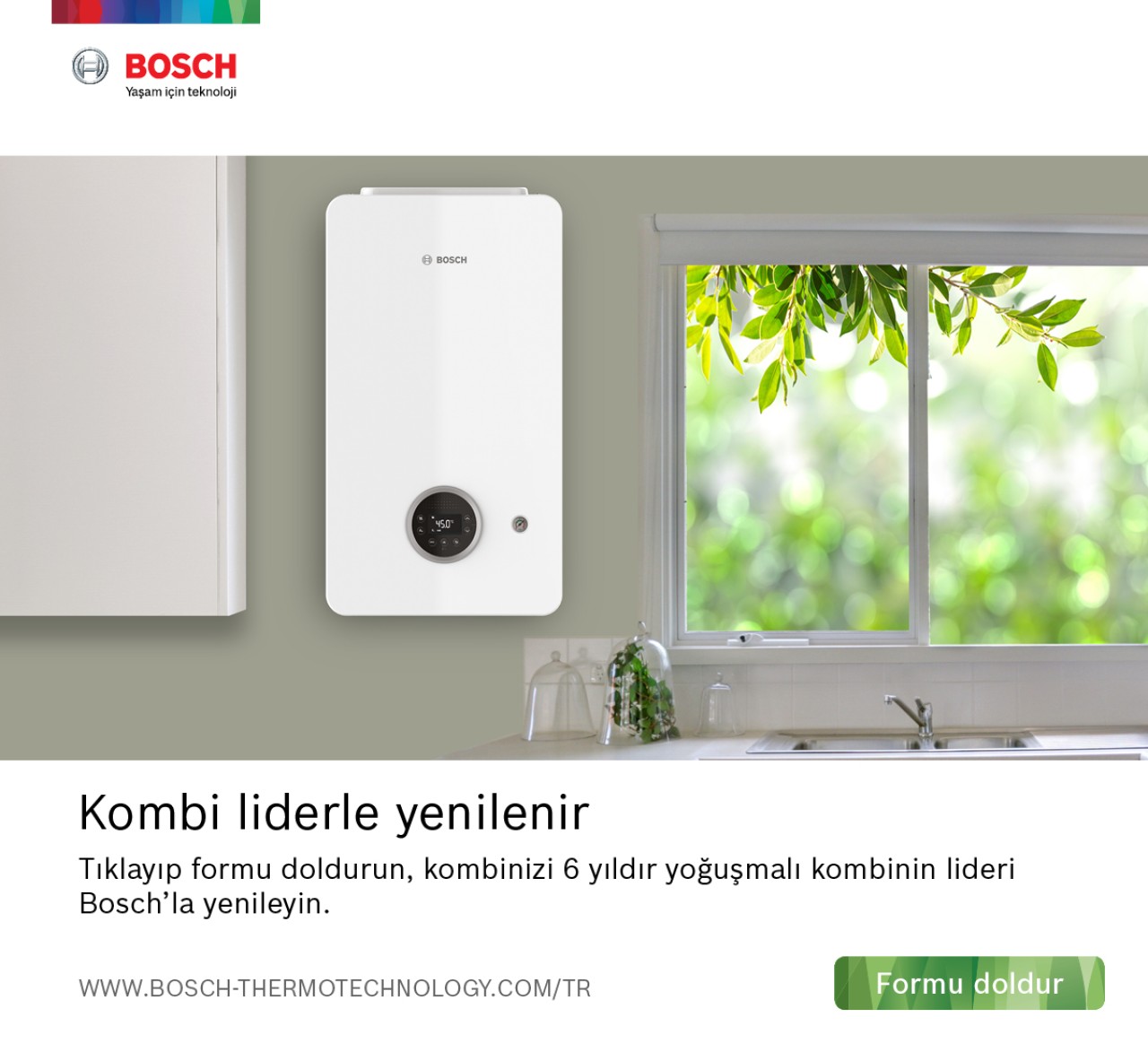 Bosch Termoteknoloji’den Kombi Yenileme Kampanyası