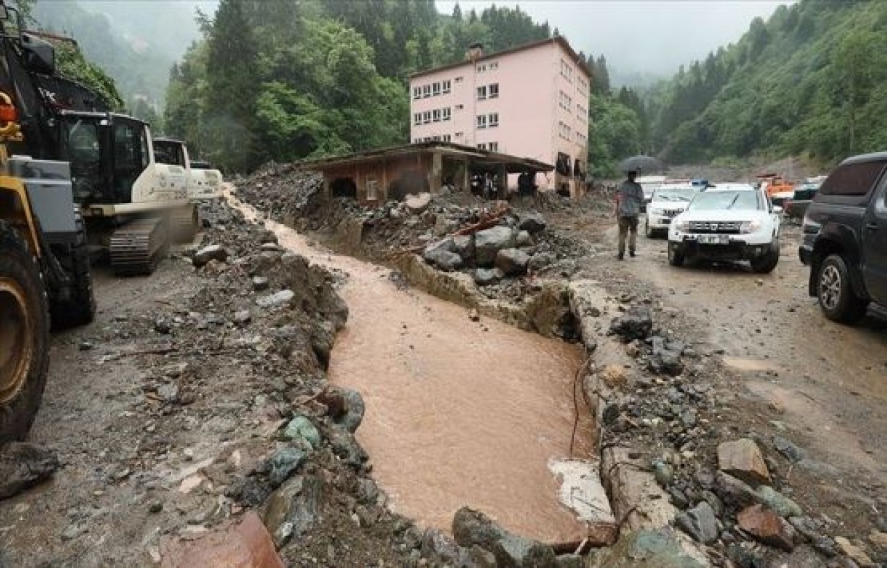 Trabzon'un 'Heyelan Duyarlılık Haritası' Hazırlandı