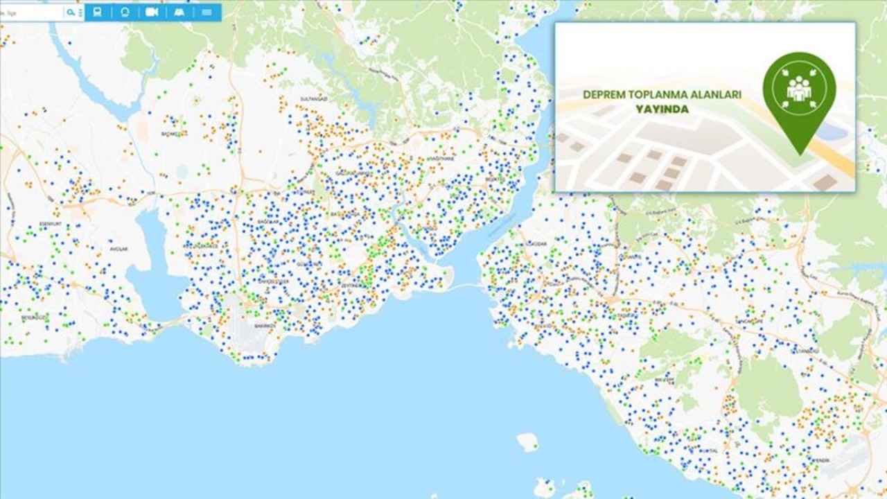 İstanbul'da Toplanma Ve Geçici Barınma Alanları Belirlendi