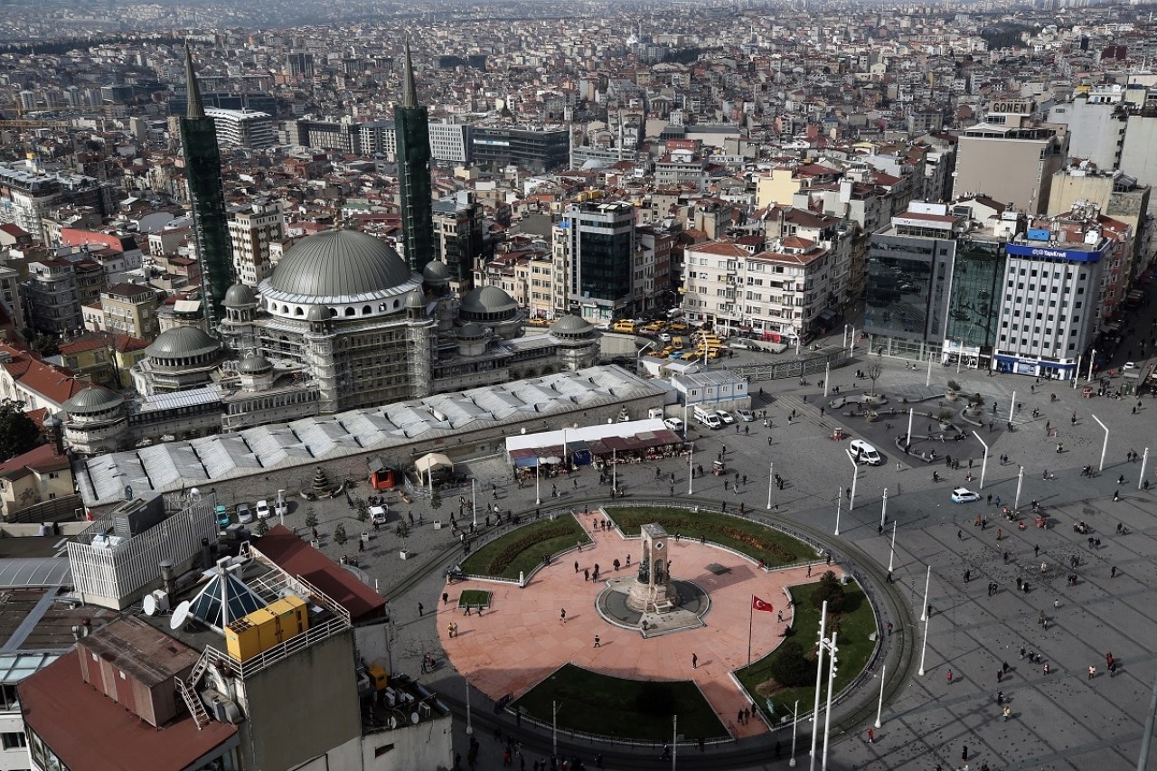 Taksim Camisi Yıl Sonunda Tamamlanacak