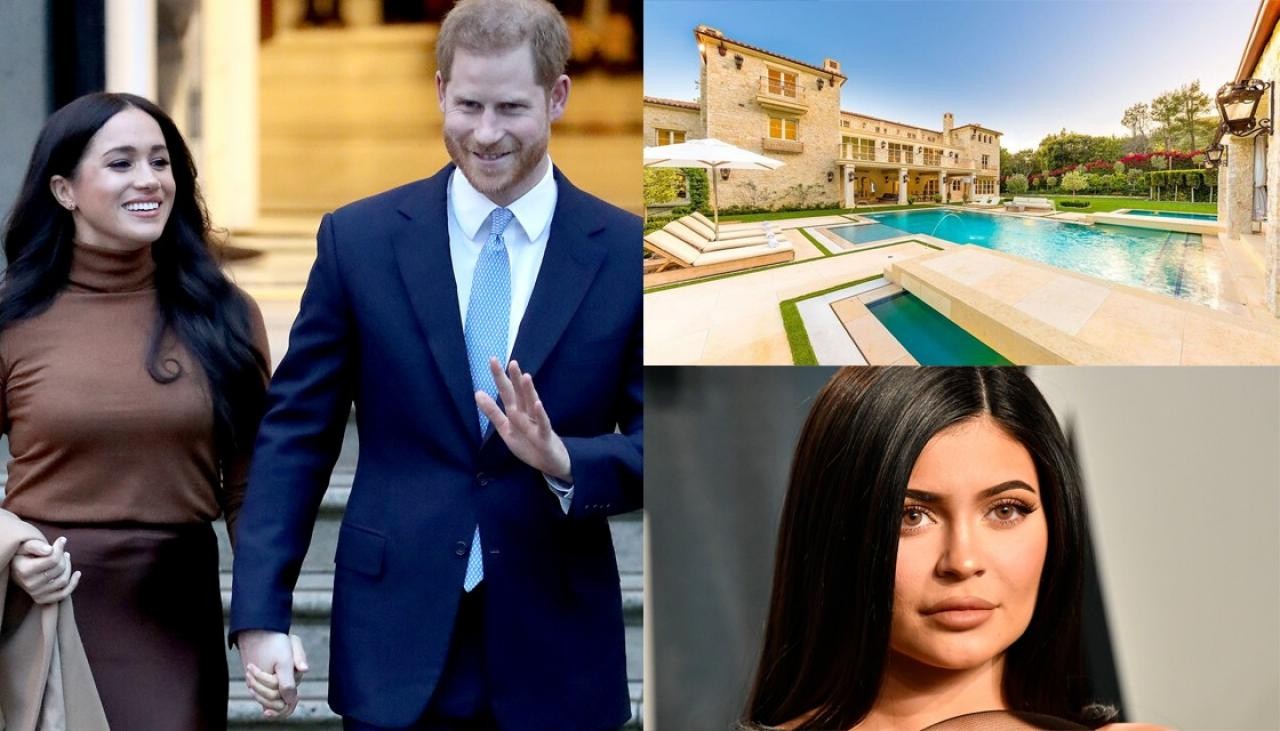 Prens Harry ve Meghan Markle Kylie Jenner'ın Malibu'daki Evine Talip Oldu