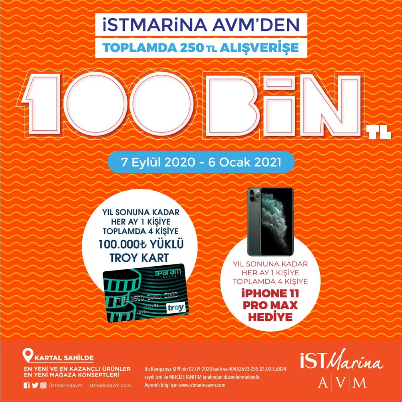 İstMarina AVM, Okula Dönüş'te 100 Bin TL Kazandıracak