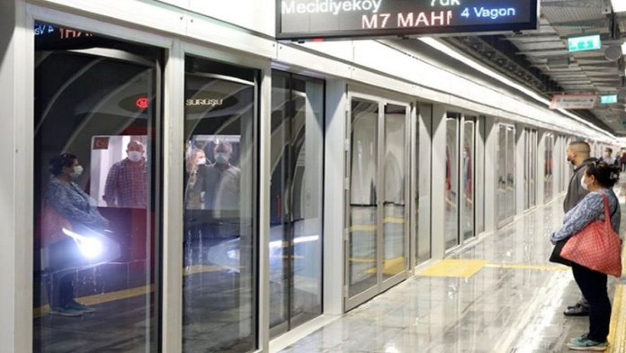 Mecidiyeköy-Mahmutbey Metrosu Açıldı