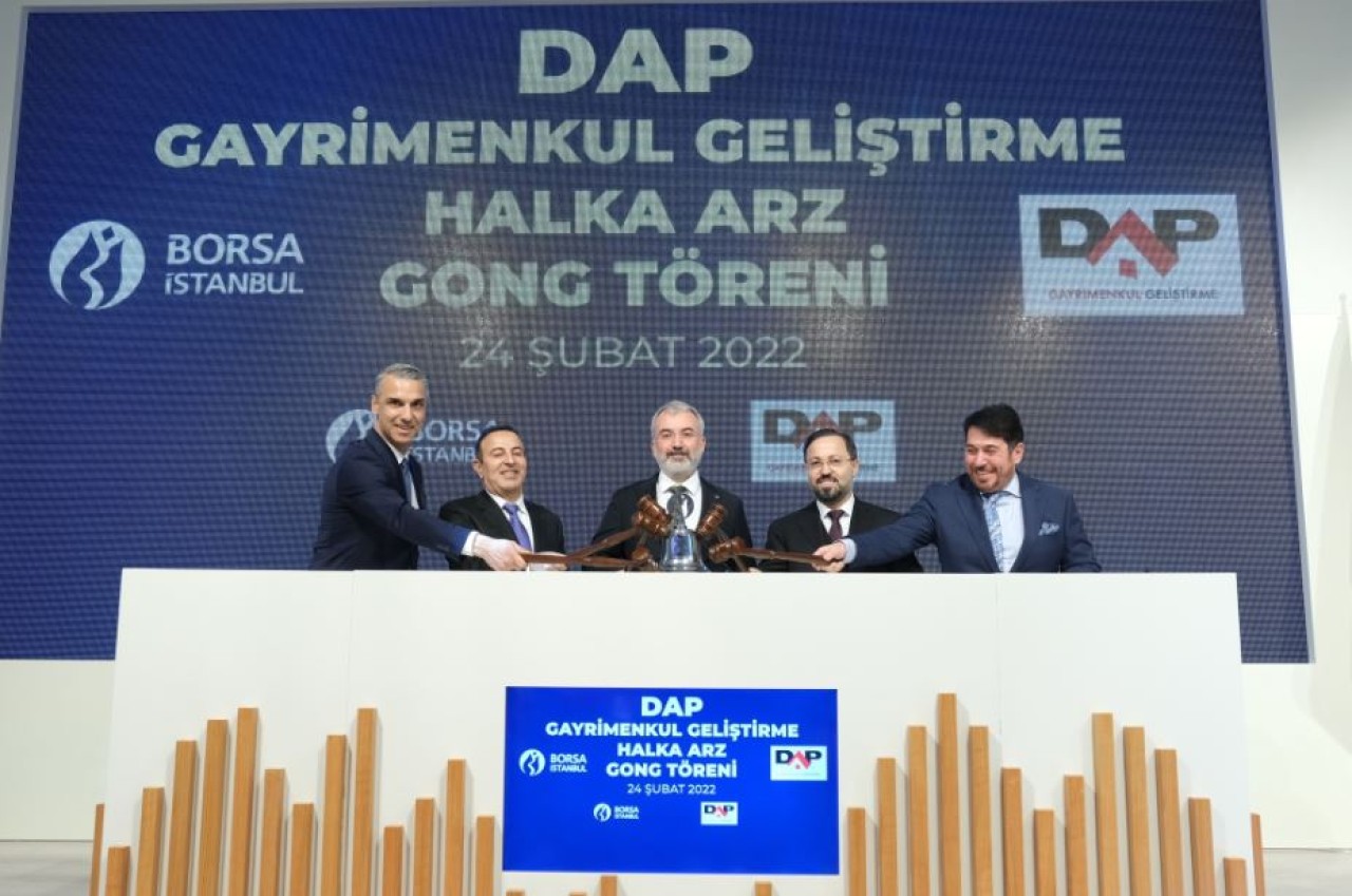 Borsa İstanbul'da Gong DAP İçin Çaldı