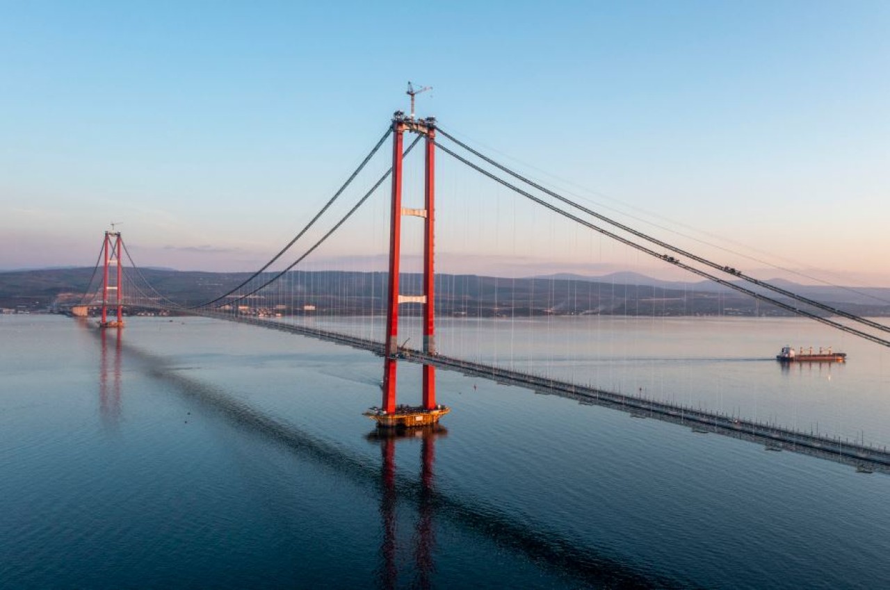 1915 Çanakkale Köprüsü'ne Avrupa'dan Ödül