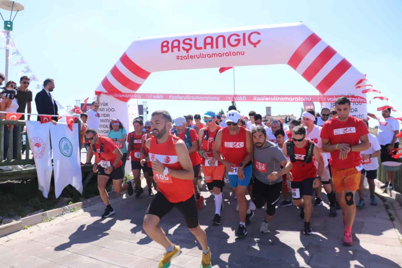 295 Kilometrelik Maraton Heyecanı Afyon'dan Başladı