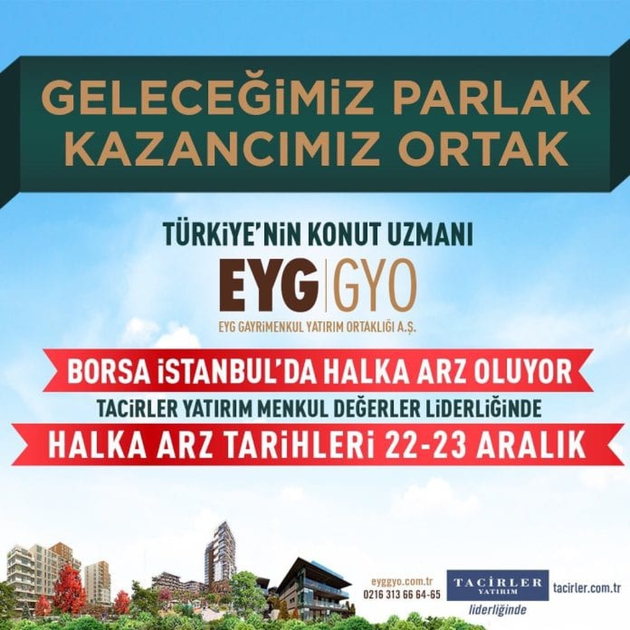 EYGYO Halka Arz Oluyor