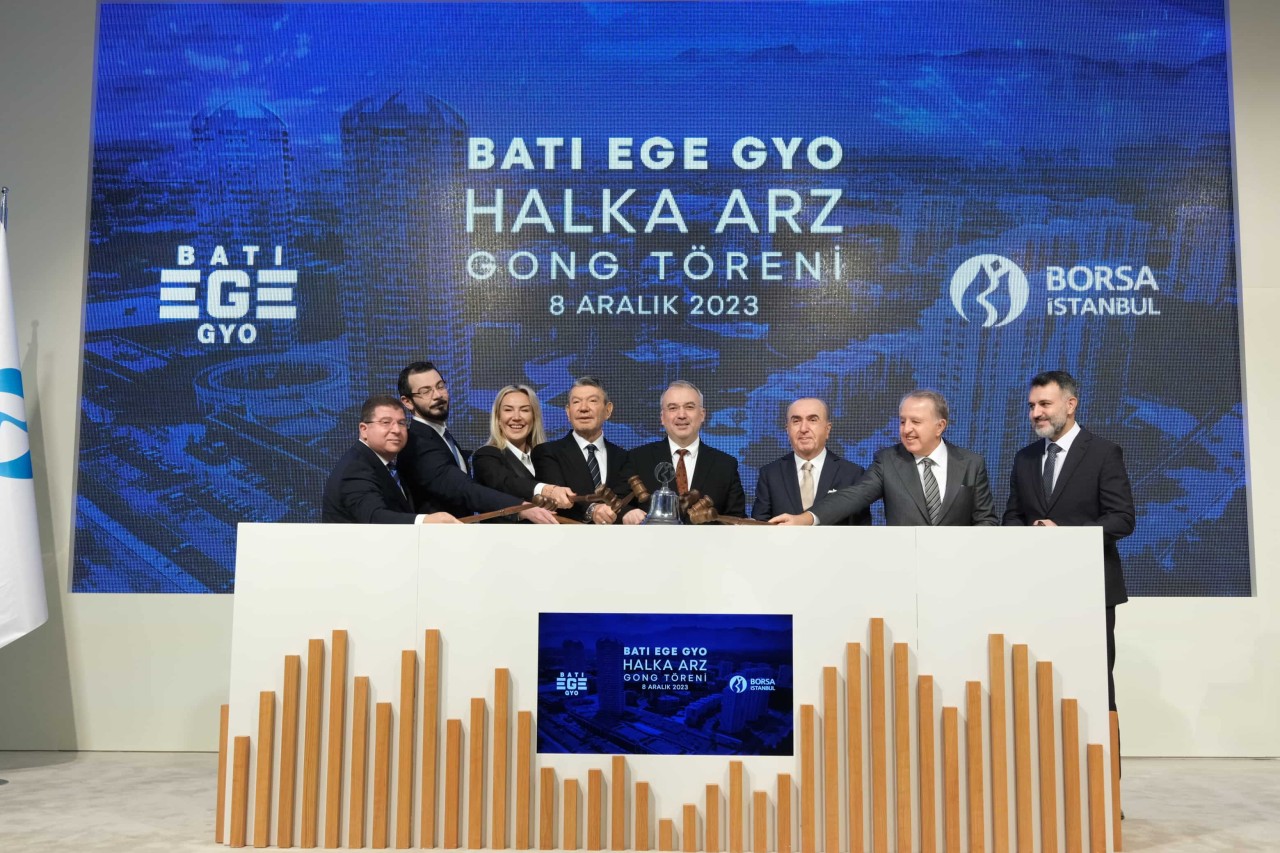 Borsa İstanbul’da Gong Batı Ege GYO İçin Çaldı