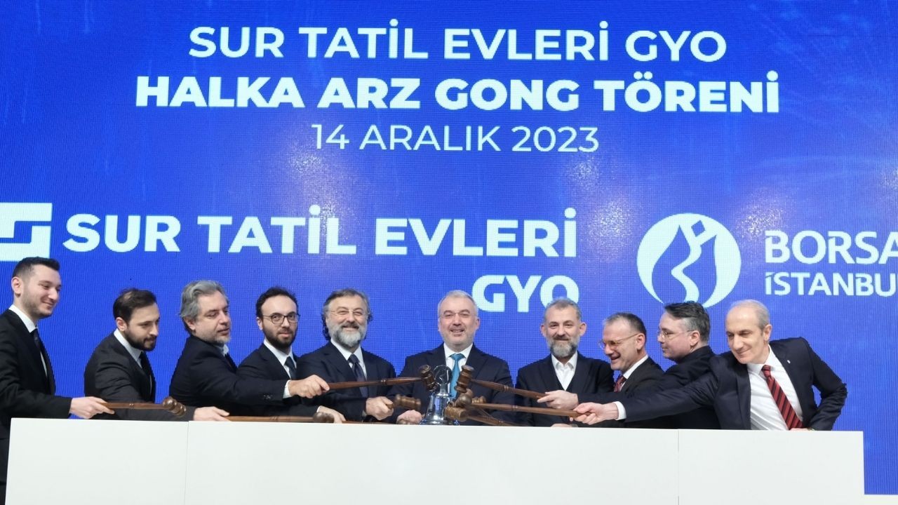 Sur Tatil Evleri GYO İçin Borsa İstanbul’da Gong Çaldı