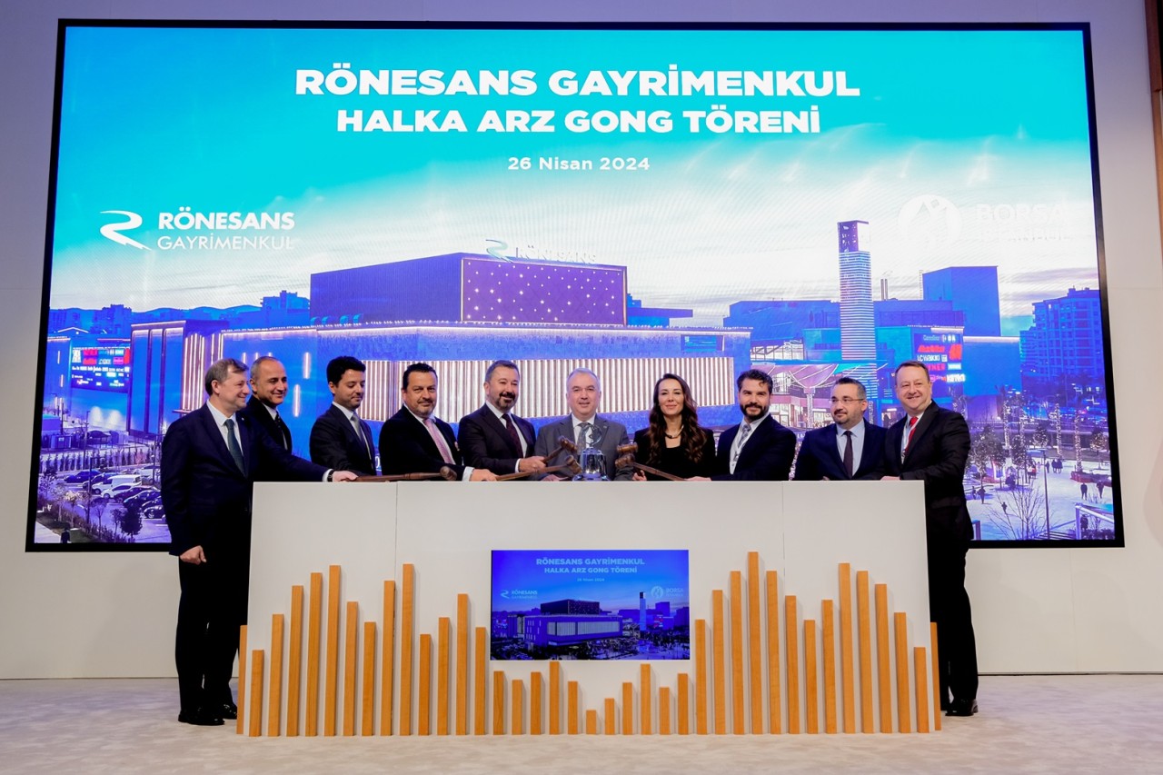 Borsa İstanbul’da Gong Rönesans Gayrimenkul İçin Çaldı