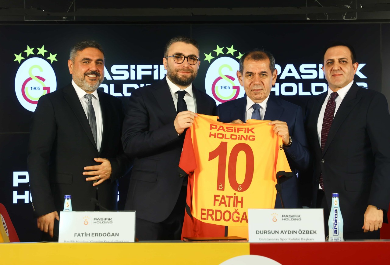 Pasifik Holding Galatasaray’a Sponsor Oldu