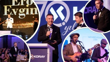 Koray Group, 70. yılını Boğaz'da görkemli bir gala ile kutladı