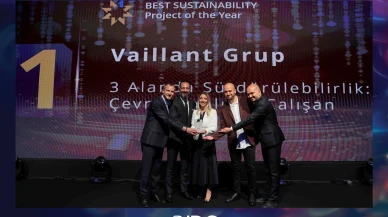 Vaillant Group Türkiye’nin sürdürülebilirlik projesine bir ödül daha