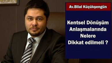 Kentsel Dönüşüm'de Nelere Dikkat Edilmeli...