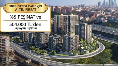 Sadece 25 Bin TL Peşinat ile Avangart İstanbul'da Ev Sahibi Olabilirsiniz