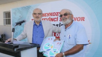 Beykoz Baklacı Mahallesi'nde Tapu Sevinci