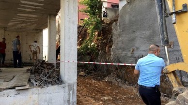 Kartal'da İstinat Duvarı Çöken İnşaat Mühürlendi