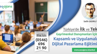 Gayrimenkul Dijital Pazarlama Eğitimi 16 Ekim'de Başlayacak