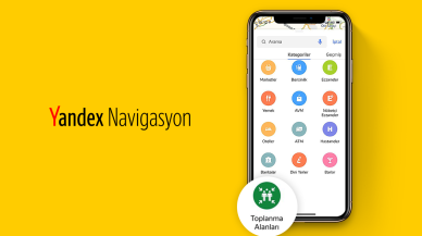 Yandex Haritalar, Afet Toplanma Alanlarını Göstermeye Başladı