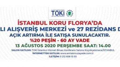 Koru Florya’daki Alışveriş Merkezi ve 27 Daire Satışa Sunuldu