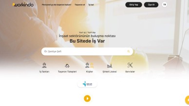 Workindo.com Yeni Arayüzü ile Yayında