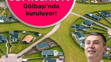 Atatürk'ün Tasarladığı Köy Gölbaşı'nda Hayata Geçiyor