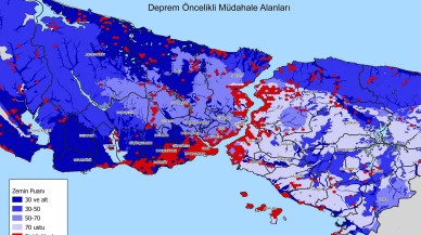 İstanbul Deprem Haritası Yayınlandı