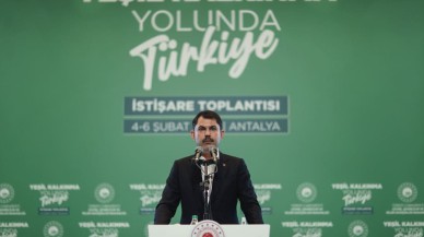 Bakan Kurum, ''Yeşil Kalkınma Yolunda Türkiye'' Sonuç Bildirgesi'ni Açıkladı