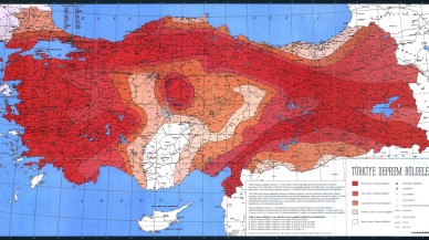 Türkiye Deprem Riski Haritası Güncellendi