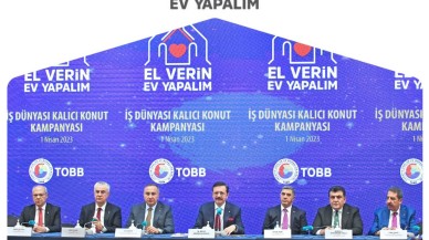 TOBB’dan “El Verin Ev Yapalım” Kampanyası