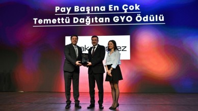 Gayrimenkul Zirvesi'nde Akmerkez GYO'ya Ödül