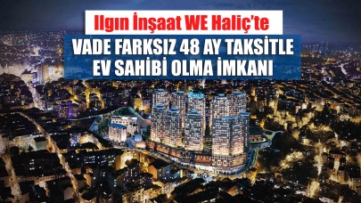 WE Haliç; 5 bin 500 TL'den başlayan metrekare fiyatlarıyla satışa sunuldu