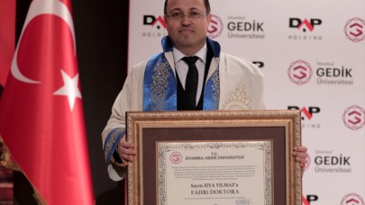 Ziya Yılmaz'a Fahri Doktora Ünvanı Verildi