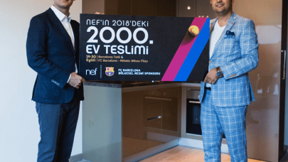 Nef'ten Bu Yıl 2.000’inci Konut Teslimi