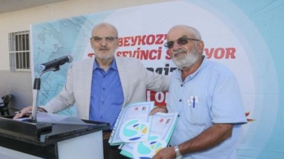 Beykoz Baklacı Mahallesi'nde Tapu Sevinci